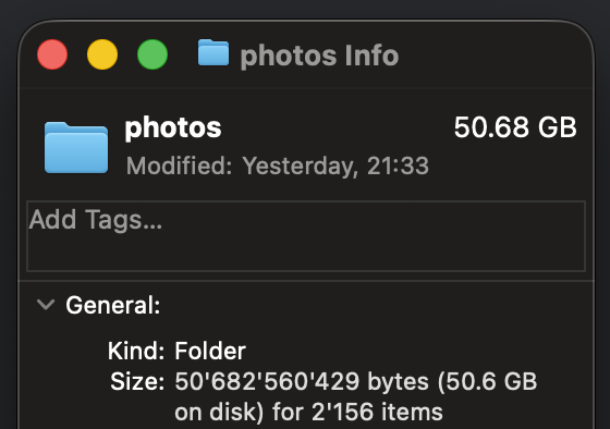 photos get info