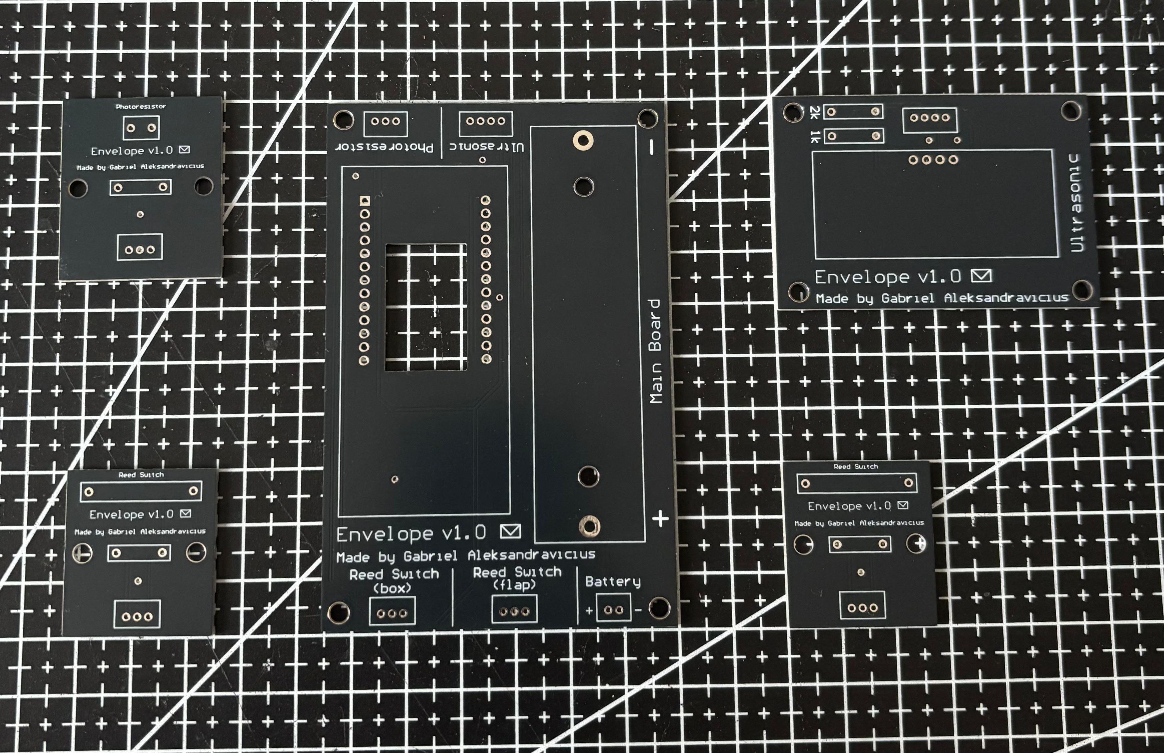 Unsoldered PCBs